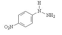 p-nitrofenylohydrazyna, wzor.JPG